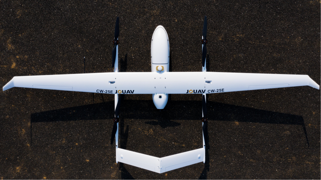 CW-25E hybrid VTOL fixed wing drone