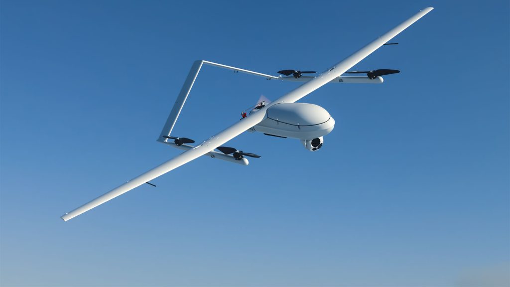 CW-30E hybrid VTOL drone for search and rescue