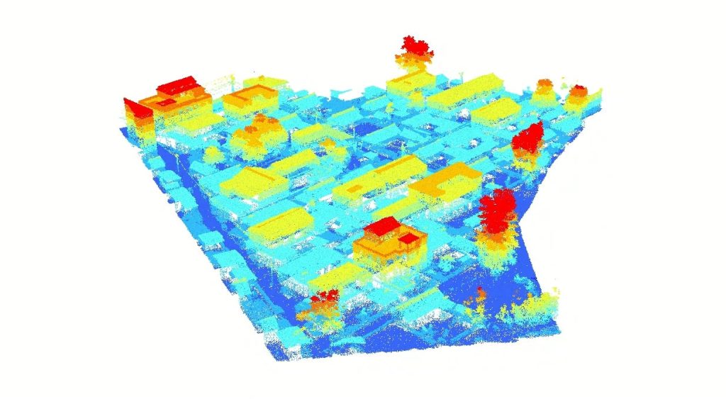 LiDAR point cloud