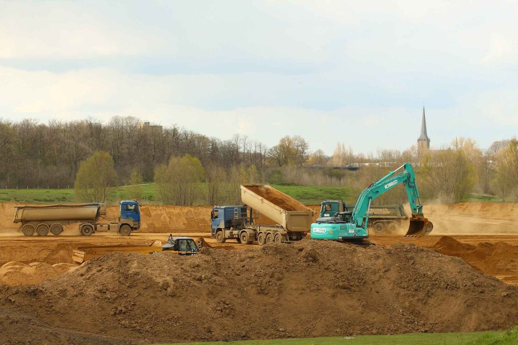 Backfilling in construction