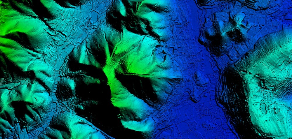 Digital terrain model