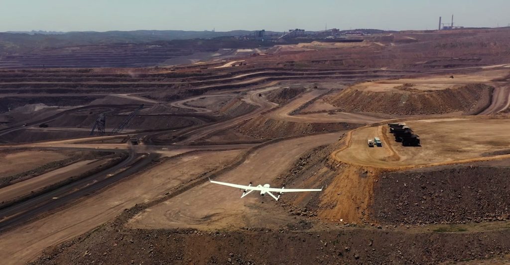 Drone in mining