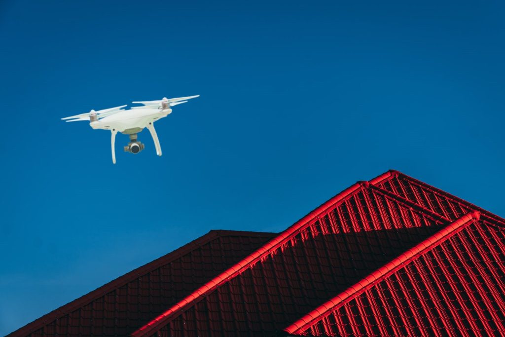 Drone roof inspection