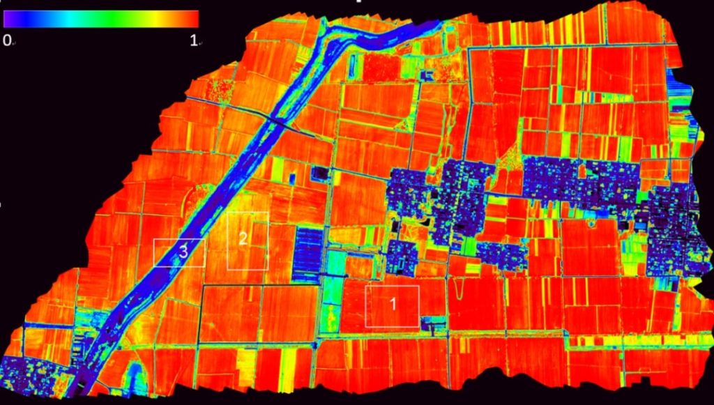 Fixed wing drone for agriculture and crop monitoring